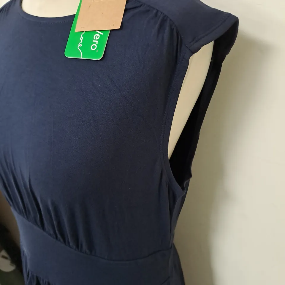 BODEN NAVY SLEEVELESS DRESS - UK 12R