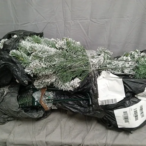 FLOCKED 6FT EMPEROR TREE - COLLECTION ONLY 