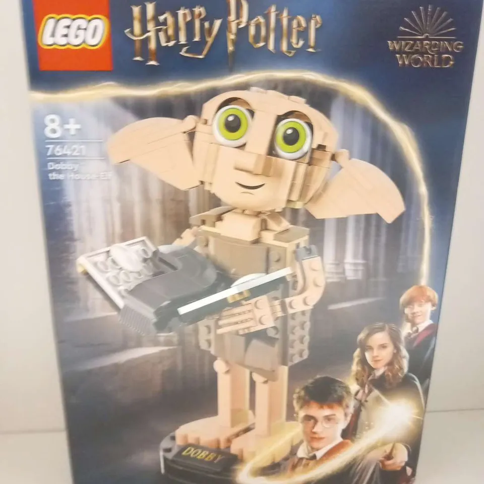 BOXED LEGO HARRY POTTER 76421 DOBBY THE HOUSE ELF