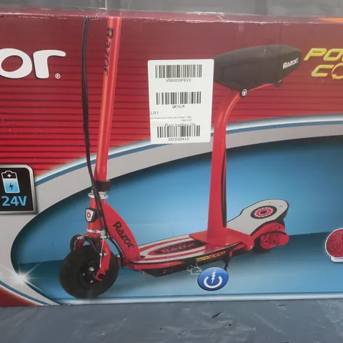 BOXED RAZOR POWERCORE E110S 24V SCOOTER - RED - COLLECTION ONLY