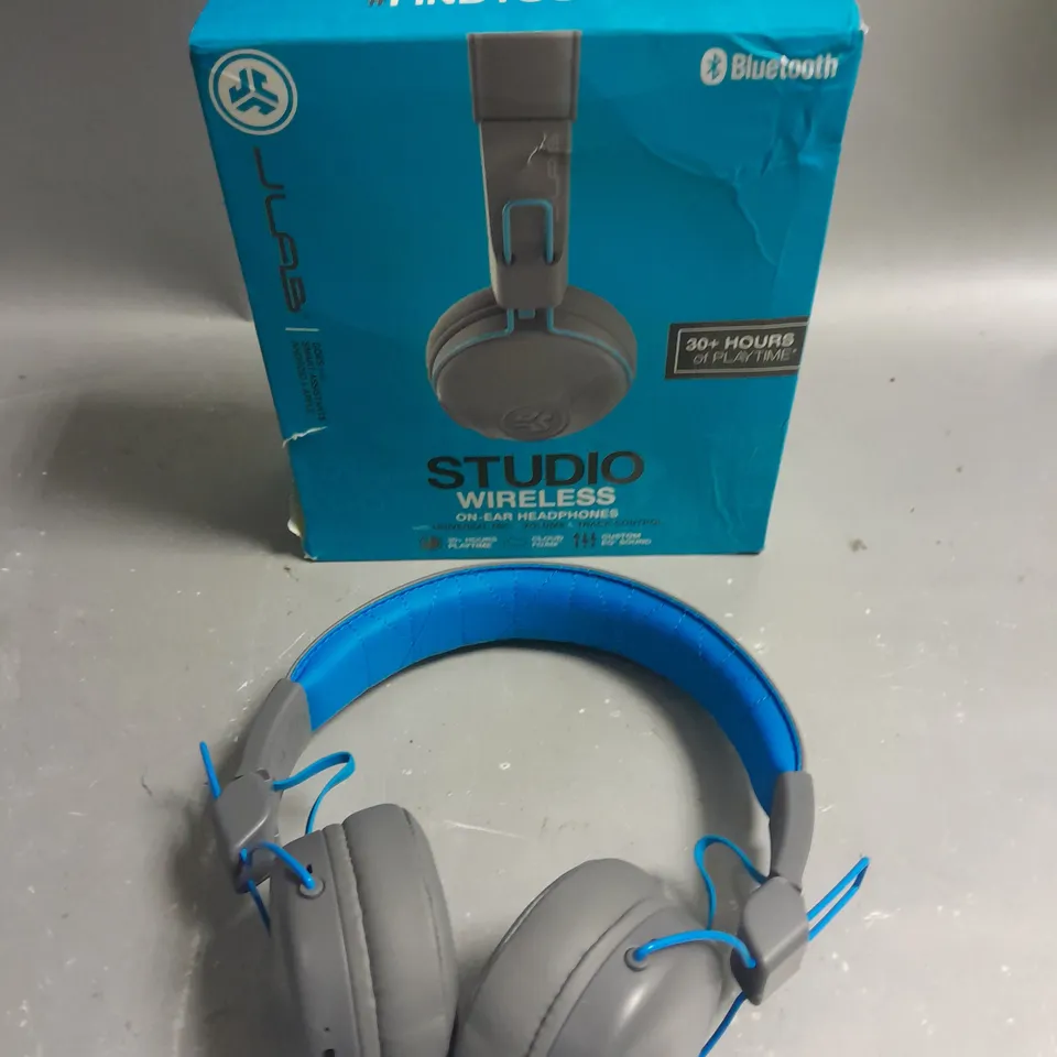BOXED JLAB STUDIO WIRELESS ON-EAR HEADPHONES 
