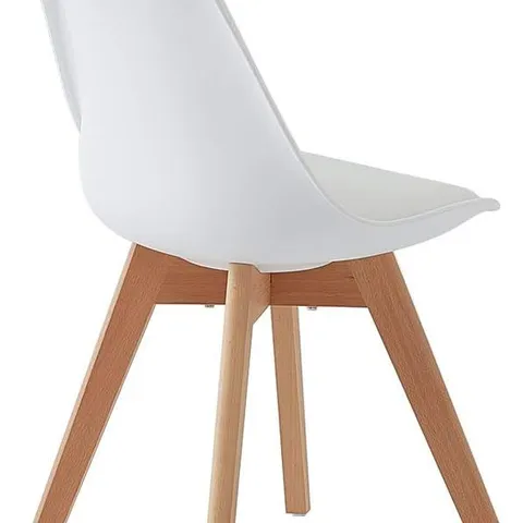 BOXED UNBRANDED CREAM DINING/SIDE CHAIRS