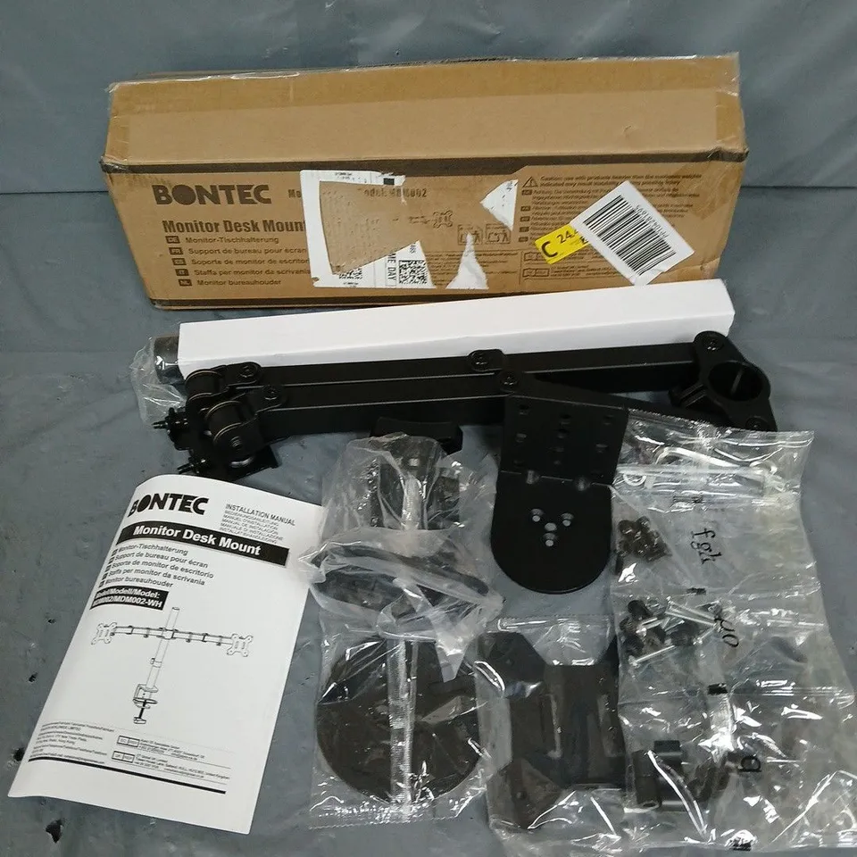 BOXED BONTEC MONITOR DESK MOUNT
