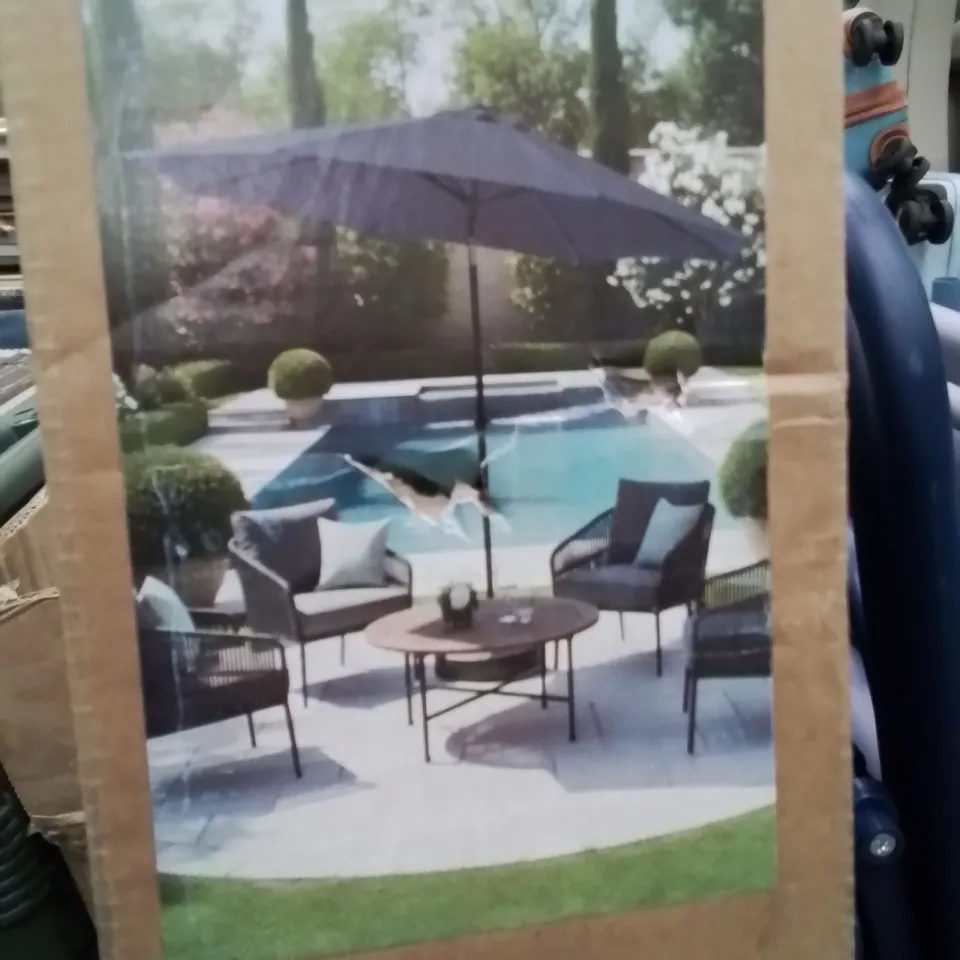 BOXED KEPLIN TILTING GARDEN PARASOL 