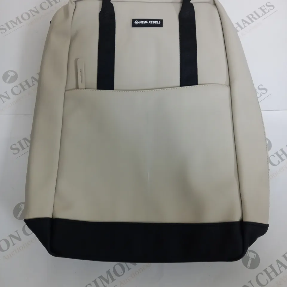 NEW REBELS JULAN CREAM BACKPACK