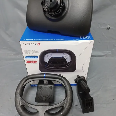 BOXED GIOTECK FR5 PLAYSTATION 5 CONTROLLER RACING WHEEL 