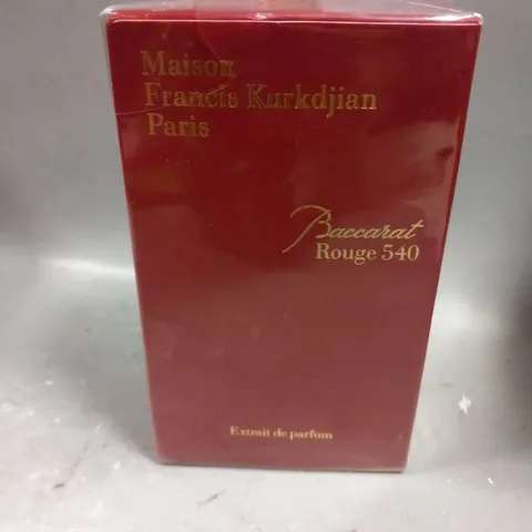 BOXED AND SEALED MAISON FRANCIS KURKDJIAN BACCARAT ROUGE 540 EAU DE PARFUM, 70ML