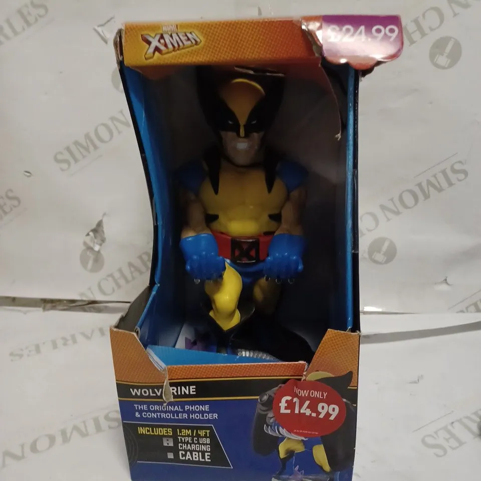 MARVEL X-MEN WOLVERINE PHONE AND CONTROLLER HOLDER