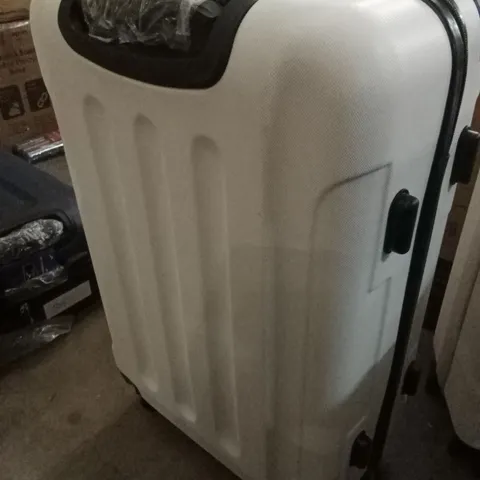 LUGG TRAVEL SUITCASE WHITE