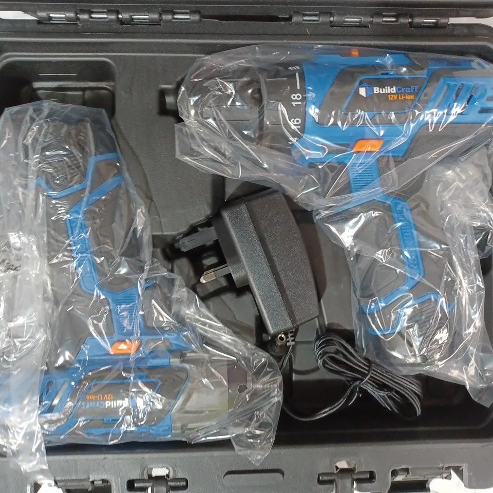 BUILDCRAFT DRILL & IMPACT DRIVER SET 