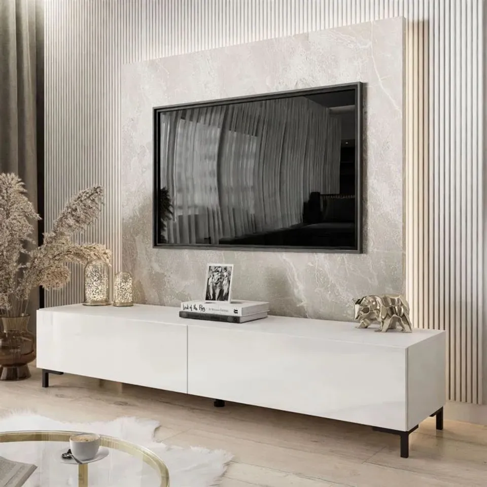 BOXED ARIADNA TV STAND FOR TVS UP TO 75" (1 BOX)