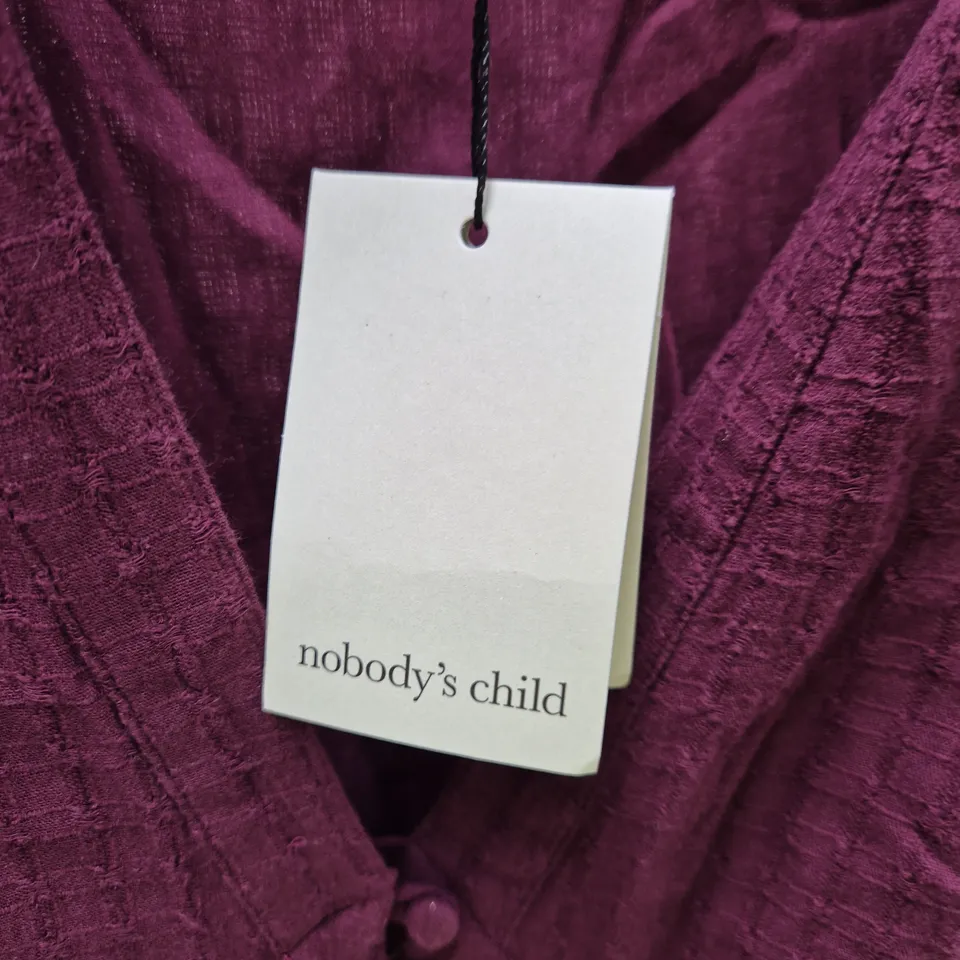 NOBODY'S CHILD SLEEVELESS STARLIGHT MIDI DRESS – SOFT PURPLE, UK 14
