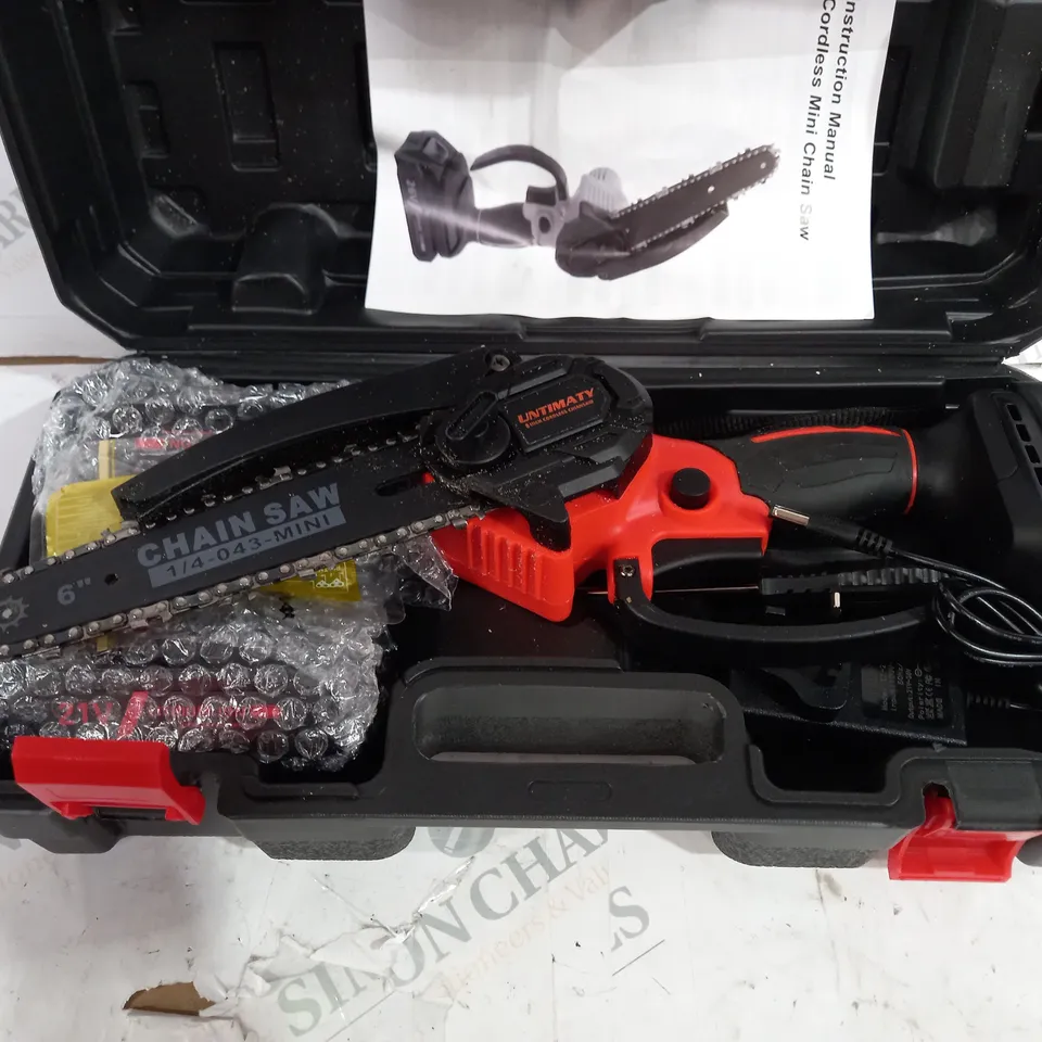 BOXED UNTIMATY MINI ELECTRIC CHAINSAW