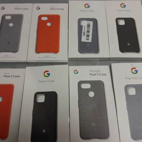 LOT OF 8 ASSORTED GOOGLE PIXEL PHONE CASES