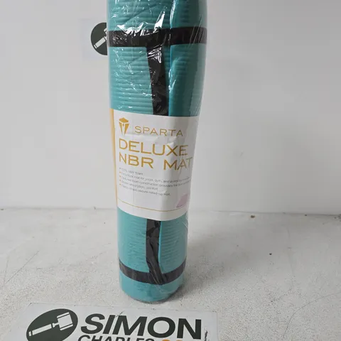 SPARTA DELUXE NBR YOGA MAT – TEAL