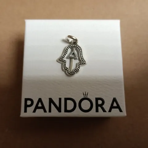 ANDORA HAMSA HAND MEDALLION, A STERLING SILVER CHARM