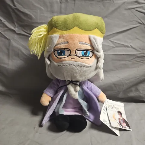 Harry Potter Plush Toy – Wizard in Purple Robe with Glasses