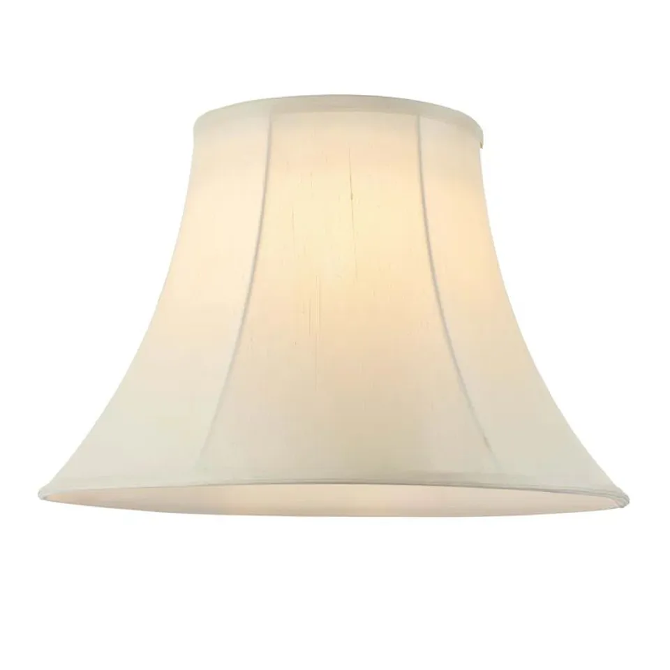 Marland 56cm cotton bell lamp shade