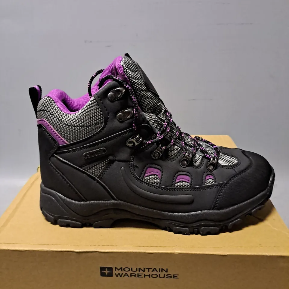 BOXED MOUNTAIN WAREHOUSE ADVENTURE WOMENS WATERPROOF WALKING BOOTS - SIZE UK 6.5