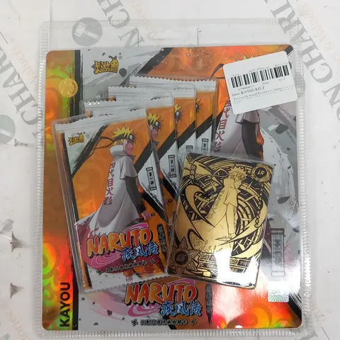 BOXED KAYOU NARUTO TRADING CARDS