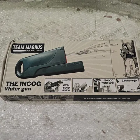 BOXED TEAM MAGNUS THE INCOG WATER GUN 