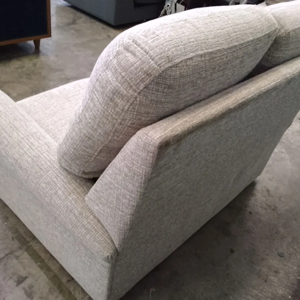 QUALITY DESIGNER G-PLAN HOLMES 2 SEATER SOFA - LOOM SHALE FABRIC