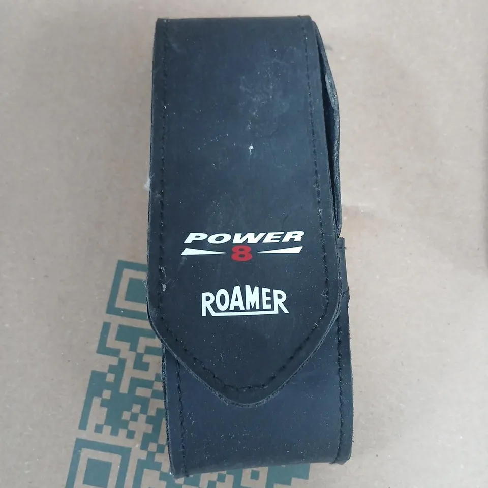 ROAMER POWER 8 WRISTWATCH – BLACK LEATHER STRAP