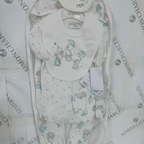 WATCH ME GROW 5 PIECE SET SIZE 6-9 MONTHS