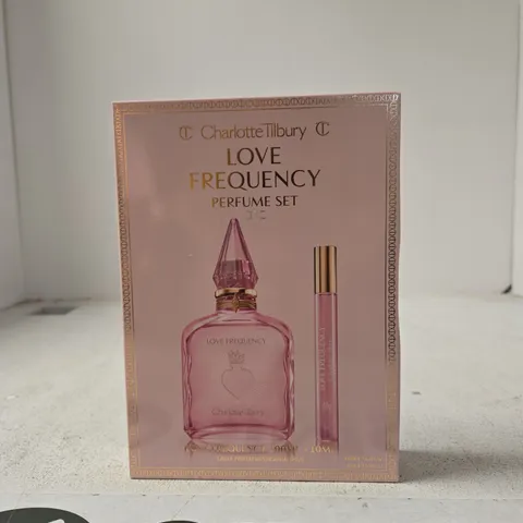 CHARLOTTE TILBURY LOVE FREQUENCY PERFUME SET – 100ML + 10ML, BOXED