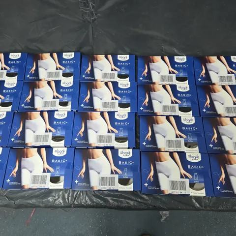 20 BOXED SLOGGI BASIC+ LONG PANTS SIZE 12