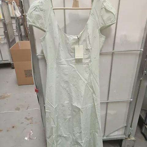 NOBODYS CHILD GREEN HARRI MIDI DRESS - UK 12
