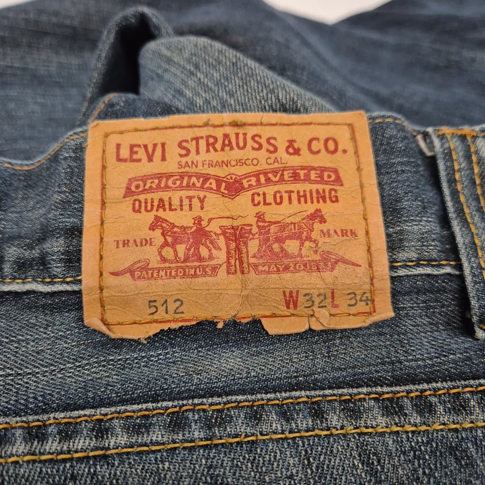 LEVI'S 512 BOOTCUT JEANS – UK 32W X 34L