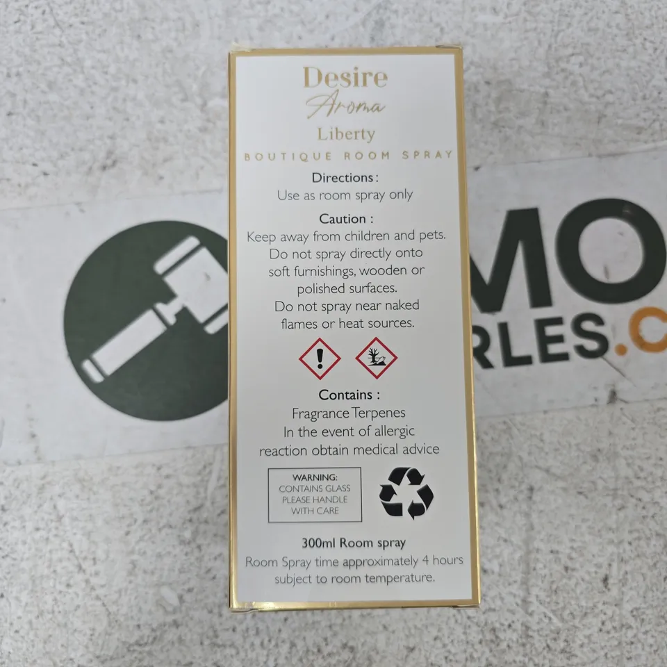 DESIRE AROMA LIBERTY BOUTIQUE ROOM SPRAY – 300ML