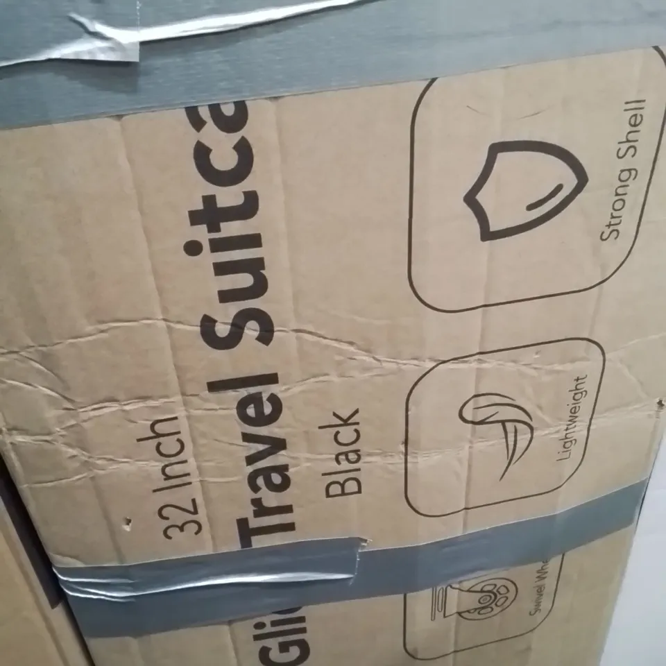 BOXED LUGG 32INCH AIRGLIDE TRAVEL SUITCASE BLACK