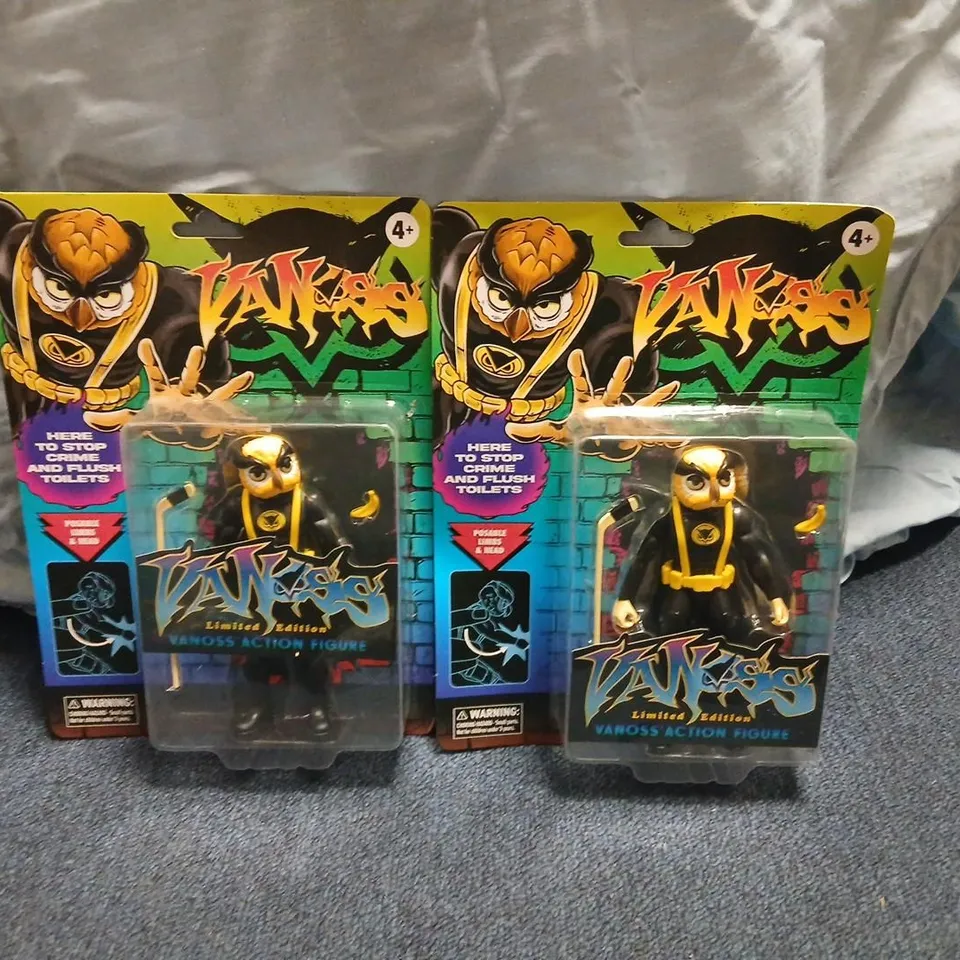 VANOSS LIMITED EDITION ACTION FIGURE – SET OF 2 IN BLISTER PACKS (4+ AGE)