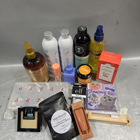 APPROXIMATELY 20 ASSORTED COSMETIC ITEMS TO INCLUDE - BYOMA HYDRATING SERUM - DIBIA WHIPPED BODY BUTTER - DOT&KEY STRAWBERRY DEW TINTED SUNSCREEN - ETC