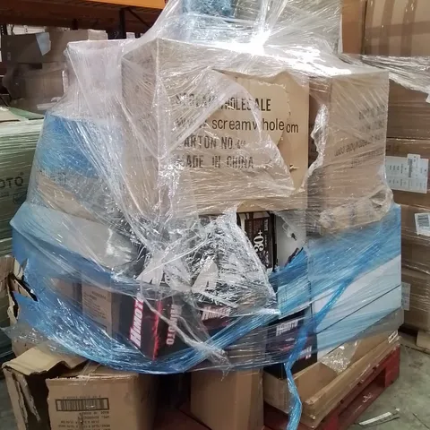 PALLET OF ASSORTED HOUSEHOLD GOODS AND PRODUCTS TO INCLUDE;NESPRESSO HOLDER POD,VACUUM CLEANER,NITRO STARTER SET,FULL ZIP FLEECE JACKET,SUITCASE 