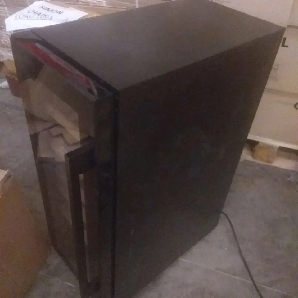 BLACK 5 SHELF BOTTLE COOLER 