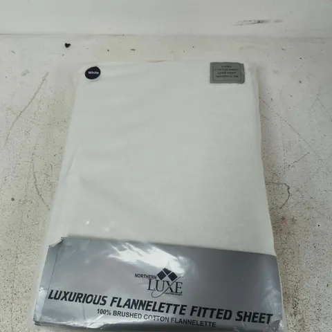 NORTHERN LUXE LUXURIOUS FLANNELETTE FITTED SHEET – S-KING