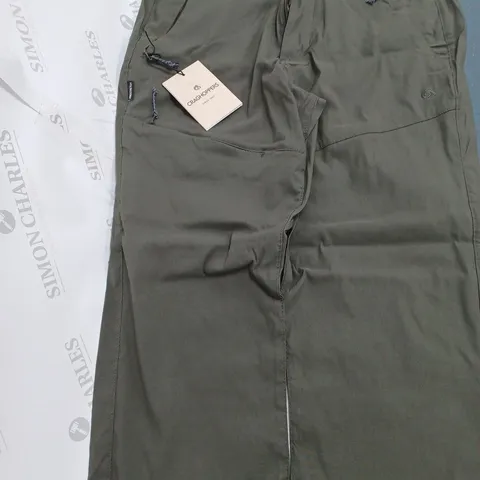 CRAGHOPPERS IN KHAKI PRO TROUSERS - EU 50