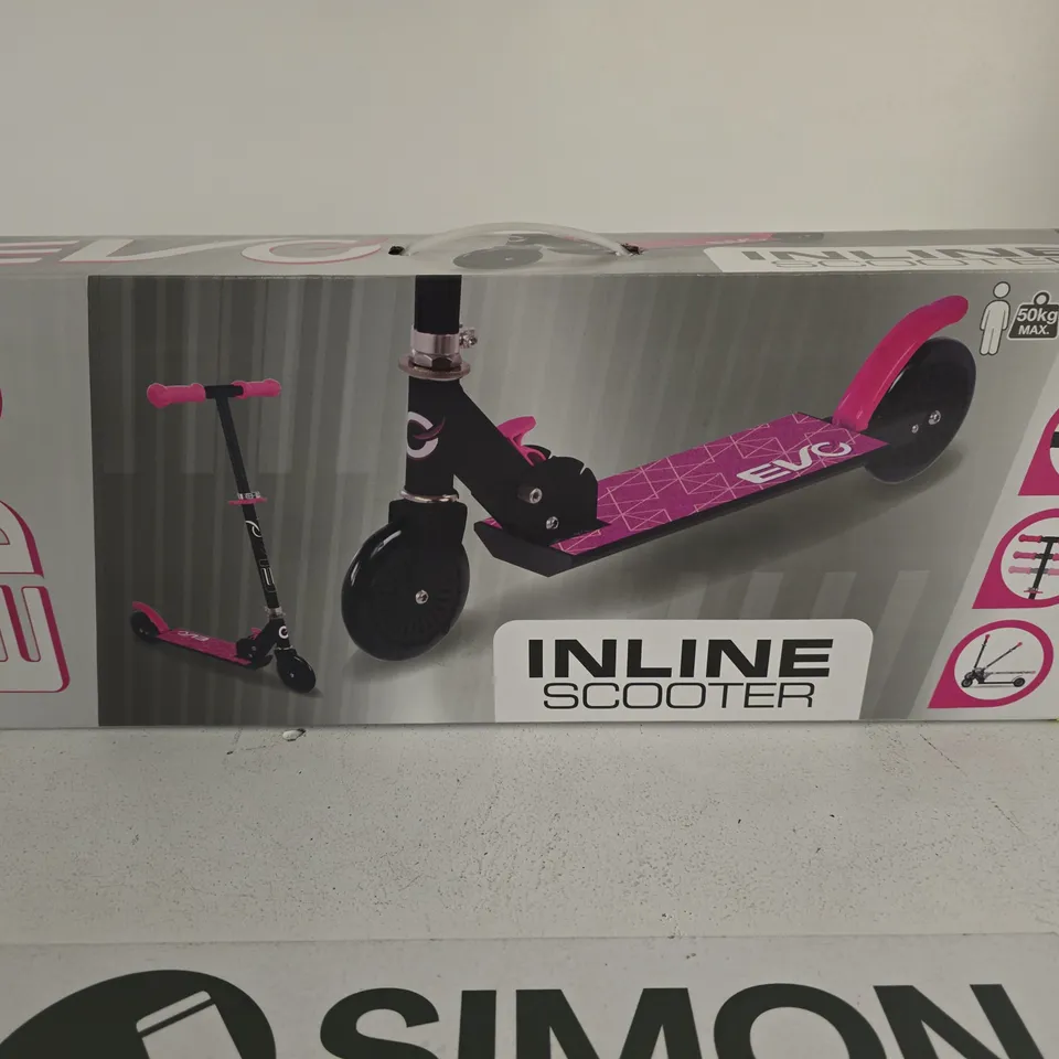 INLINE SCOOTER – PINK, BOXED (5+ AGE)