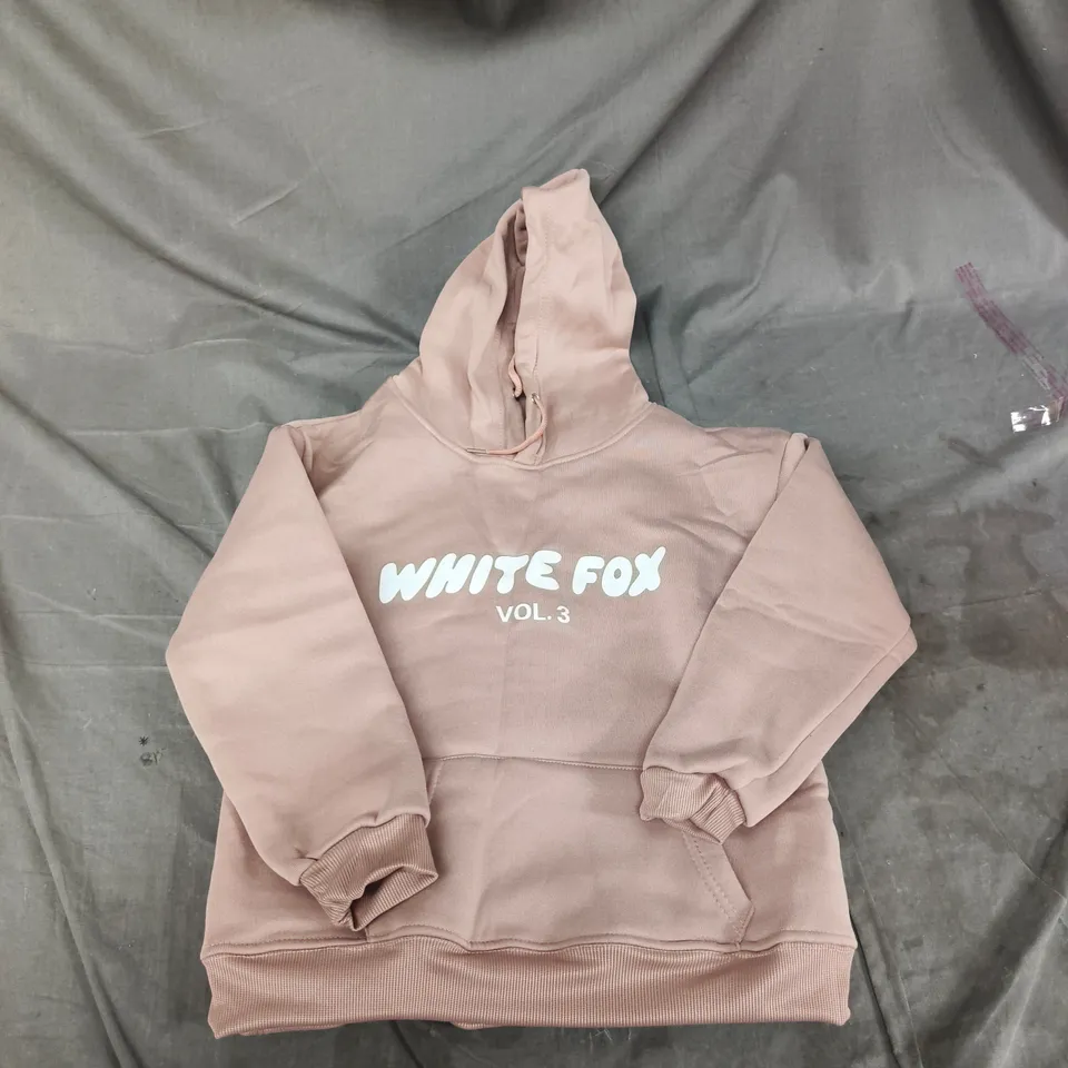 White Fox Hoodie Vol. 3 - Pink - size unknown