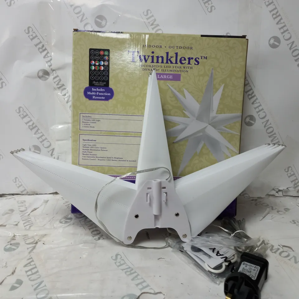 BOXED PACIFIC ACCENTS STAR BURST LIGHT