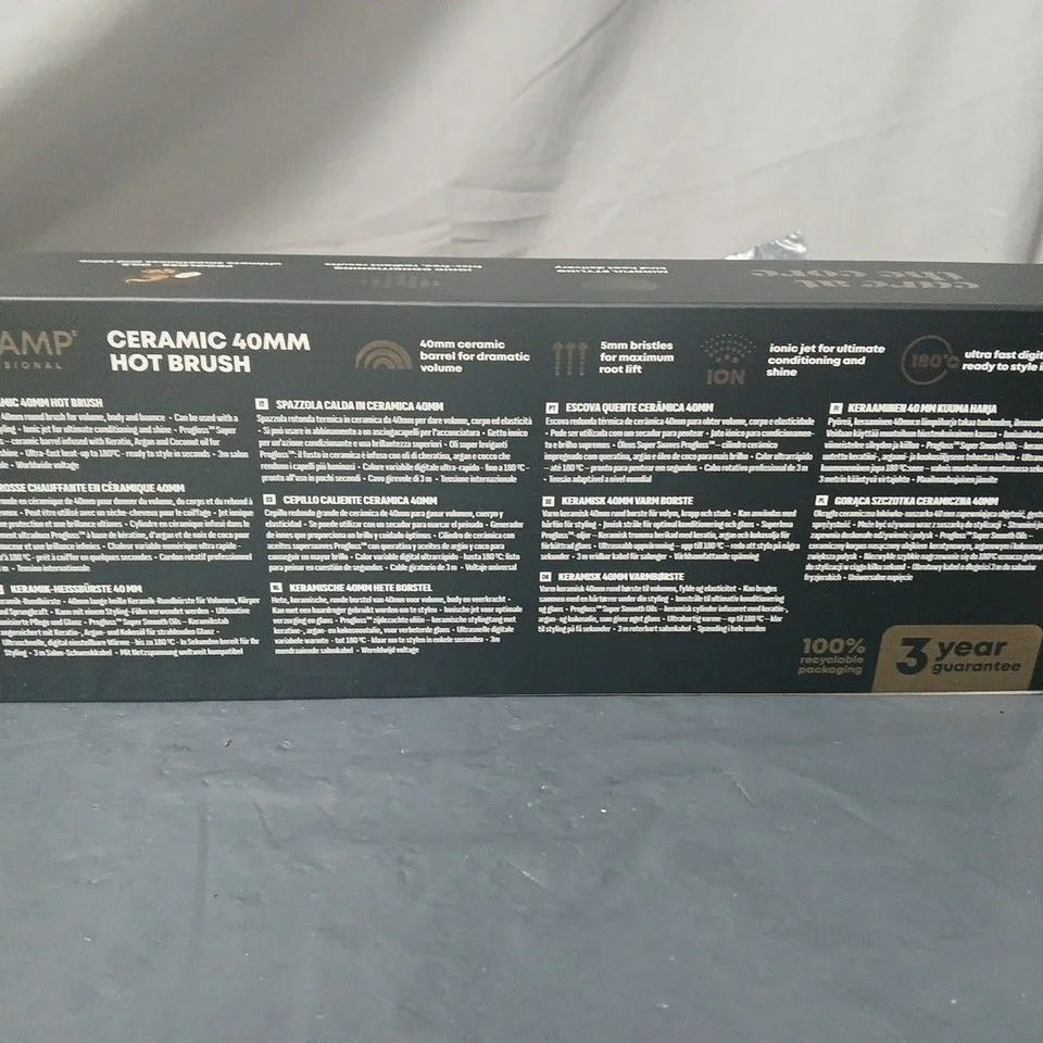 REVAMP CERAMIC 40MM HOT BRUSH BOXED