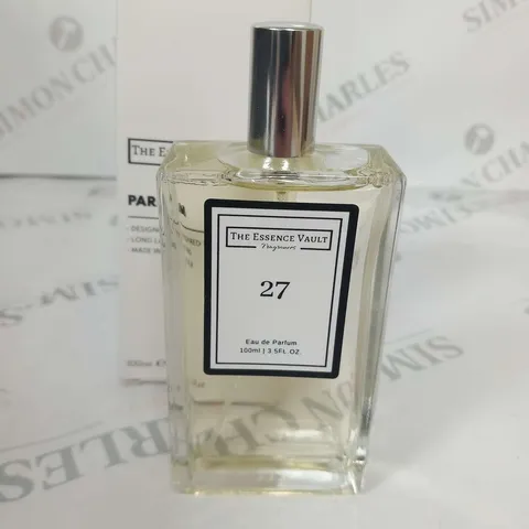 BOXED THE ESSENCE VAULT FRAGRANCES PARFUM NO 27 100ML