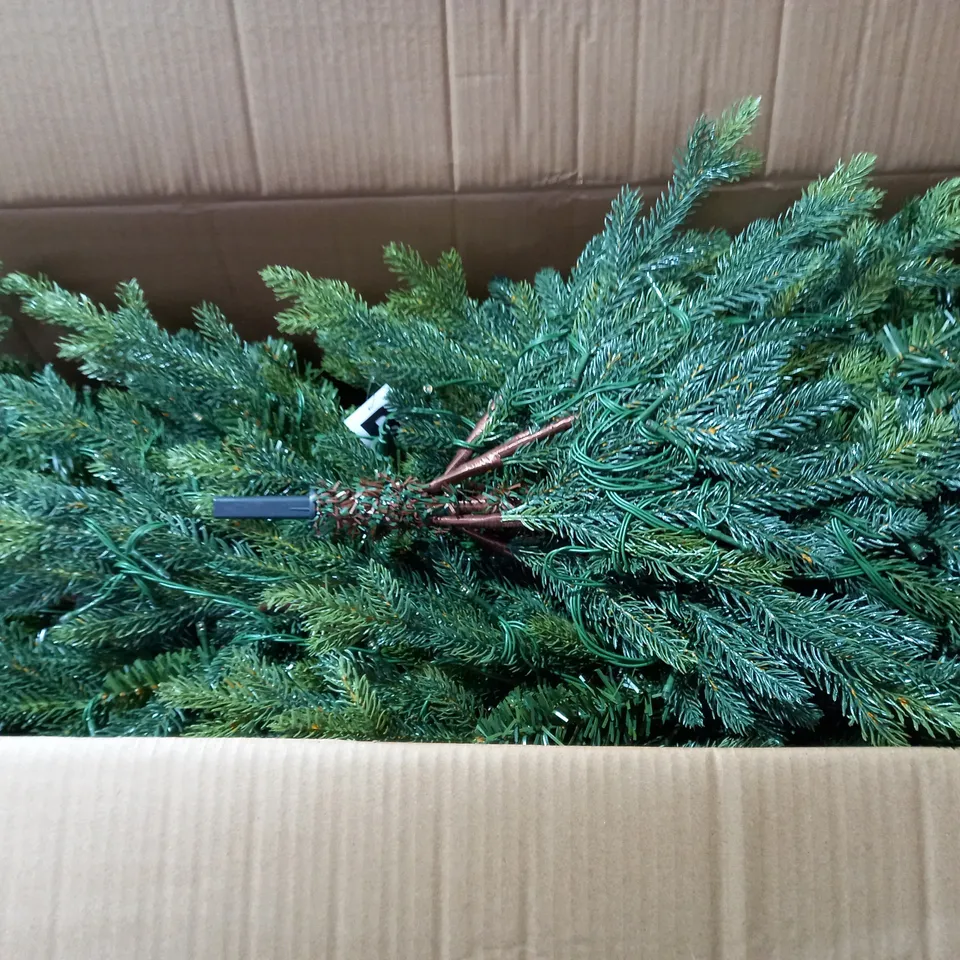 HELSINKI PRE LIT UPSWEPT TREE 7FT 