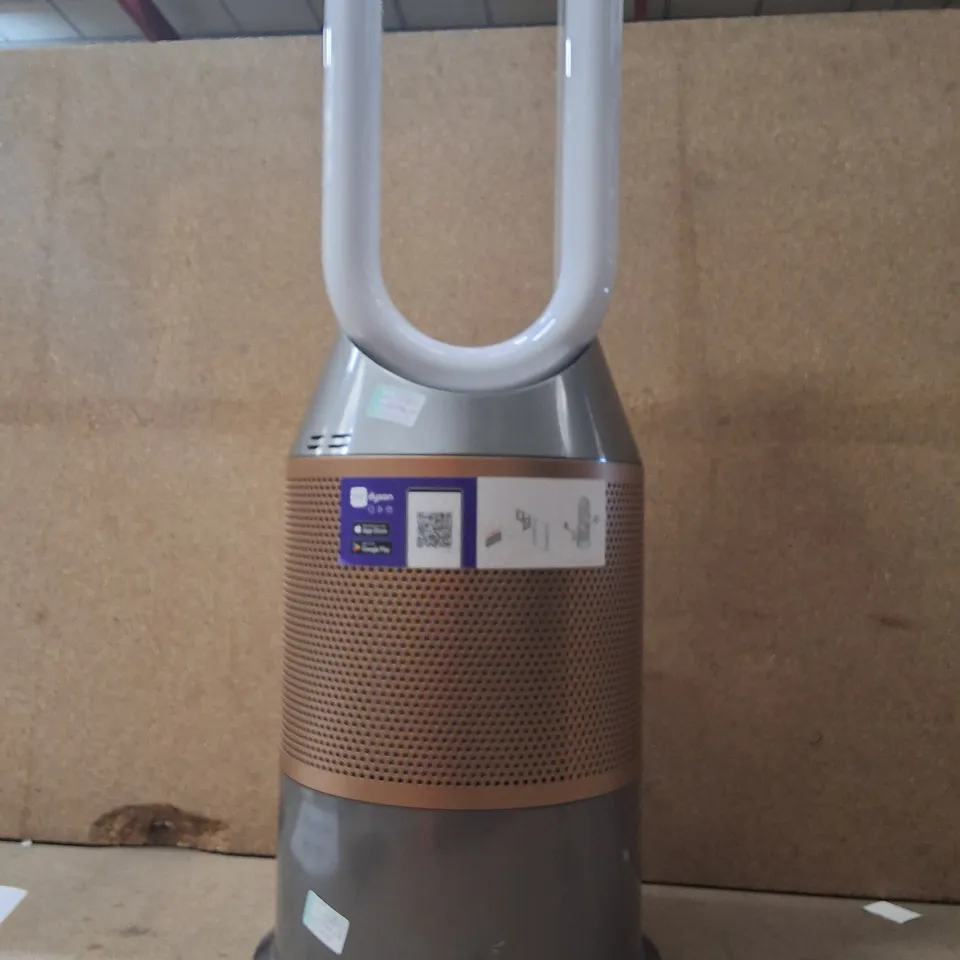 DYSON BLADELESS TOWER FAN – GREY WITH COPPER BAND (AIR MULTIPLIER)