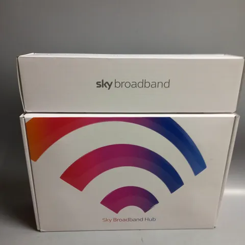 BOXED SKY BROADBAND HUB AND POWER CABLE