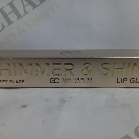 SEALED GARY COCKERILL SHIMMER & SHINE LIP GLOSS SUNSET BLAZE