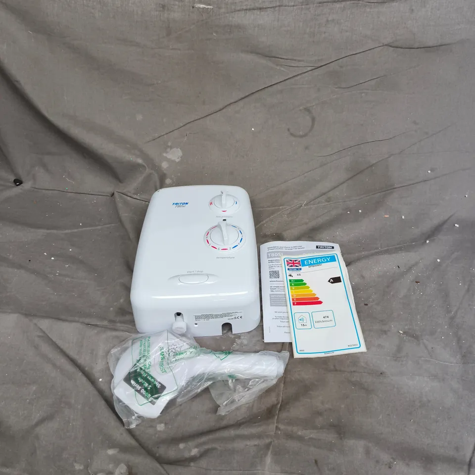 TRITON T80SI ELECTRIC SHOWER WHITE BOXED 8.5KW